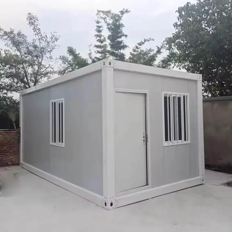Cost Effective Outdoor Leisure Container House Hurricane Impact Resistant Aluminium Alloy Container Anti Theft Removable House