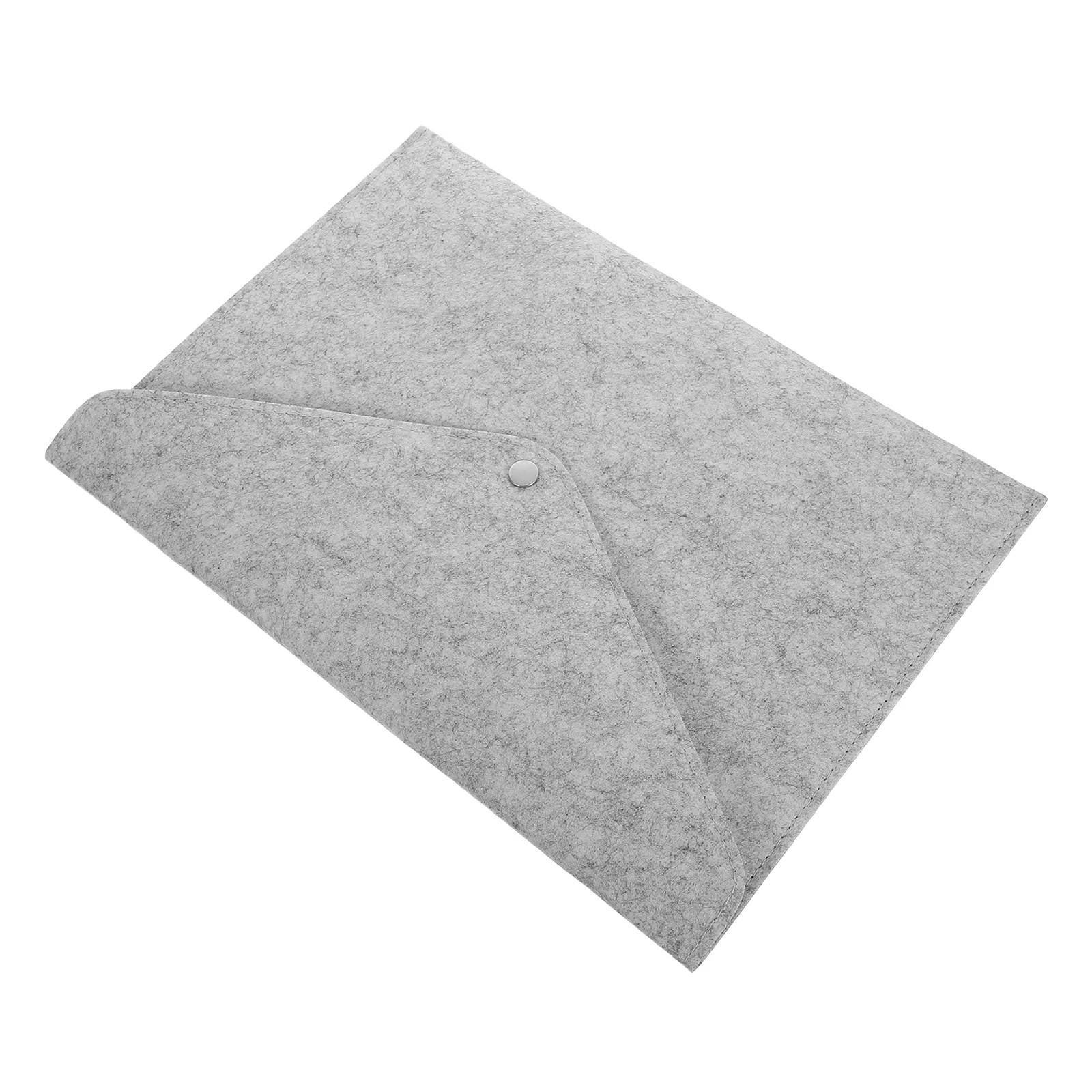 

Felt File Folders Document Carrier 34x25x05cm Light Dark Grey A4 Paper ganizer Envelope Handbag Storage Pouch Tote Bag Folder