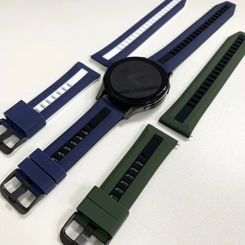 

22mm Sports Silicone Strap For REDMI Watch 5 Active/Lite Replace watch strap For Huami AMAZFIT BALANCE 2 Soft Sports watch strap