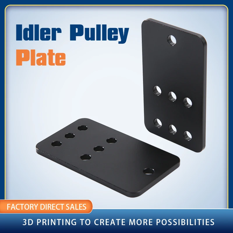 

Idler Pulley Plate opensource 3D Printer Part Aluminum fixed bracket For Idler Pulley