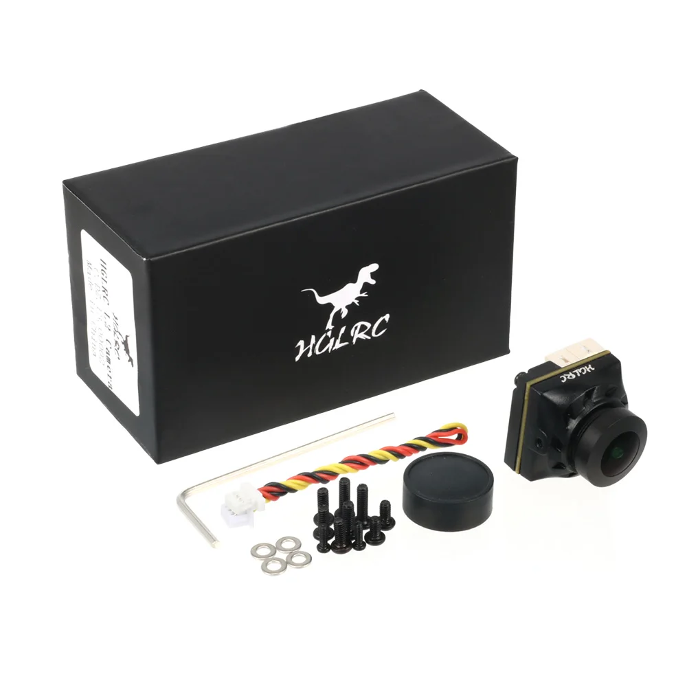 

HGLRC L1 1200TVL / L2 L3 1800TVL FPV Camera Day and night COLOR Imaging Low Latency Night Vision 16:9 19*19mm for FPV RC Model