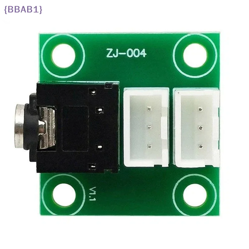 【AB1】1PCS 3.5MM Headphone Audio Signal Transfer XH2.54 3P Terminal Lead Amplifier Chassis DIY Wiring Board{H}