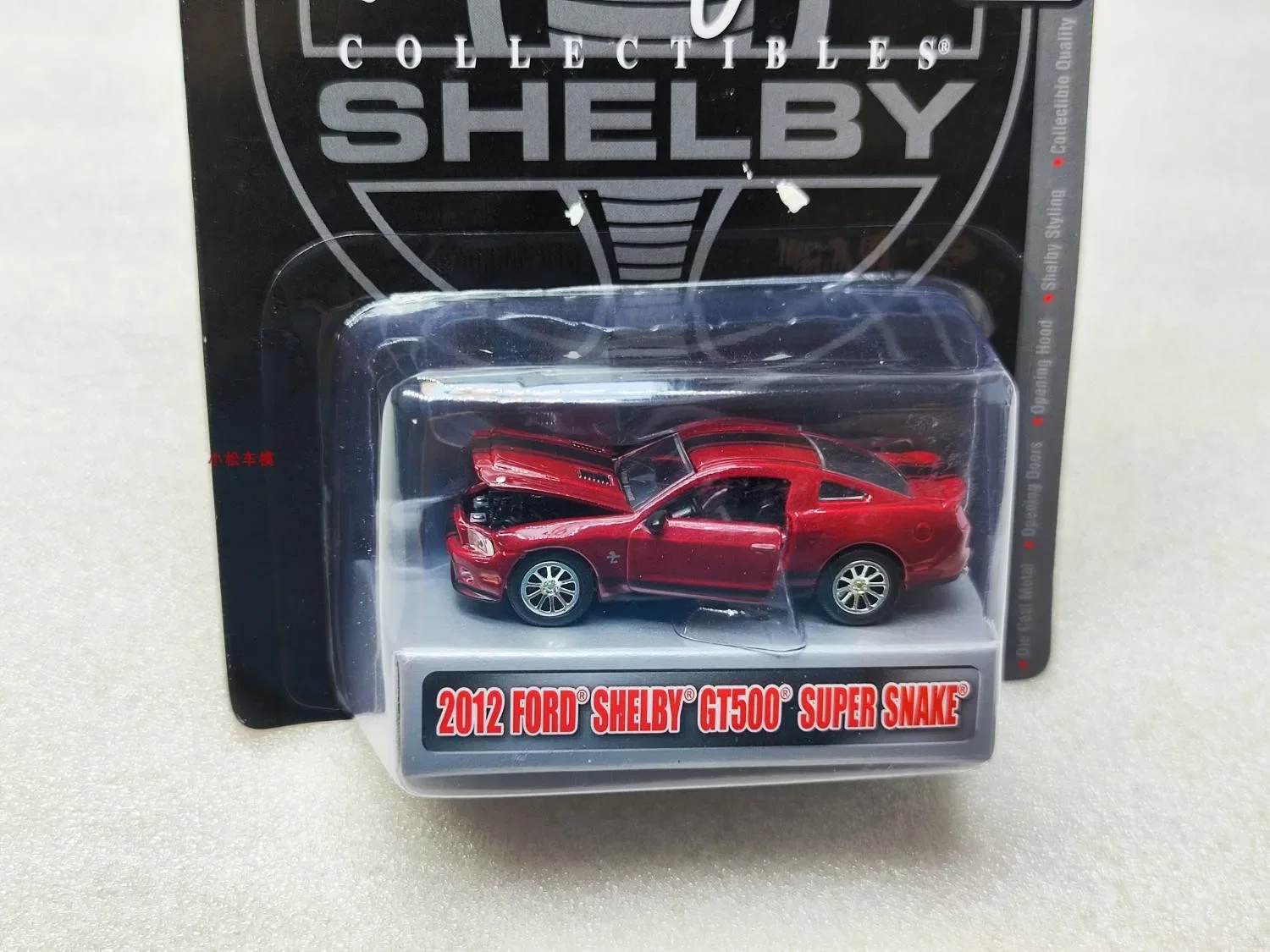 1:64 2012 Ford SHELBY GT500 SUPER SNAKE  Diecast Metal Alloy Model Car Toys For  Gift Collection