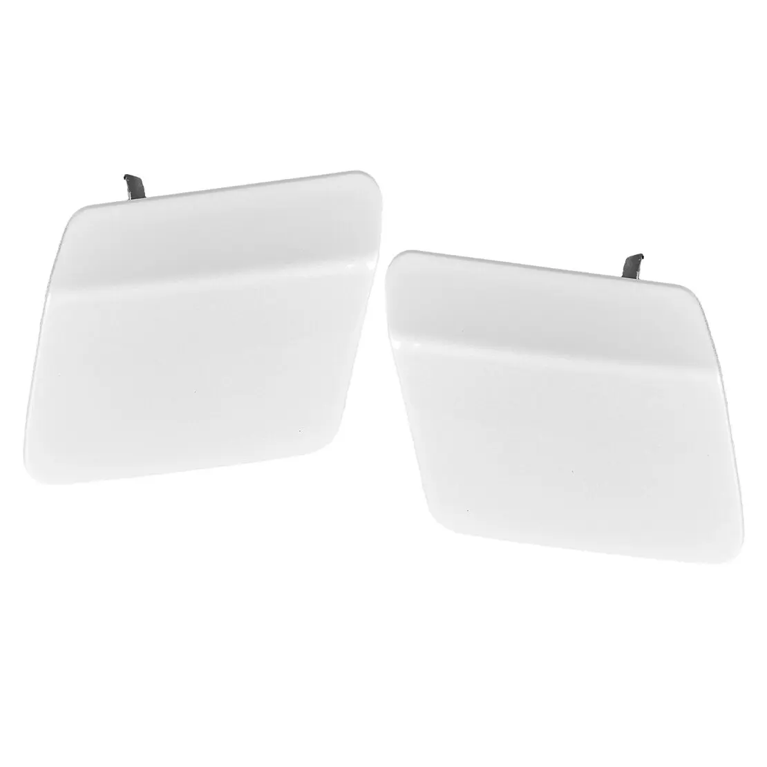 51118059937 51118059938 1 Pair Pearl White Front Headlight Washer Cover Cap Fit For BMW X5 F15 M Sport 2013-2018