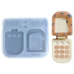 Silicone Mold Foldable Phone Mould Jewelry Making Mould for DIY Lovers