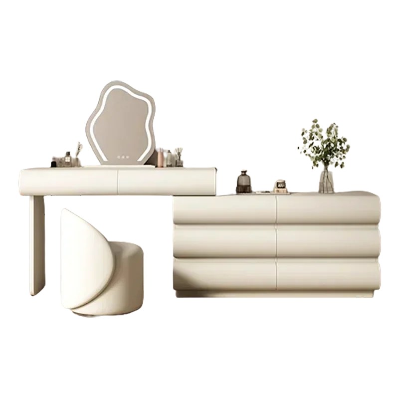 Makeup Vanity Stable Furnitures Furniture Table Dressing Desk Stable Tables Toiletries Drawer Bedroom Dresser Smooth Home