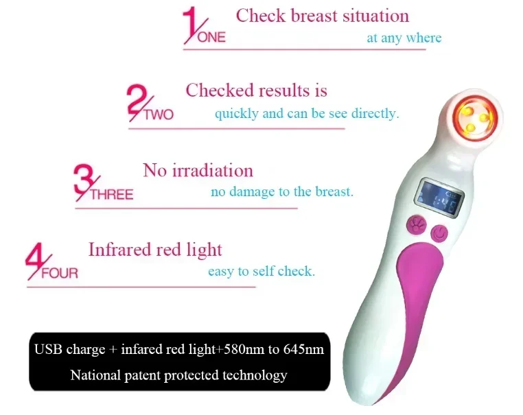 

Newest Medical light Device Breast Red Light screening breast cancer