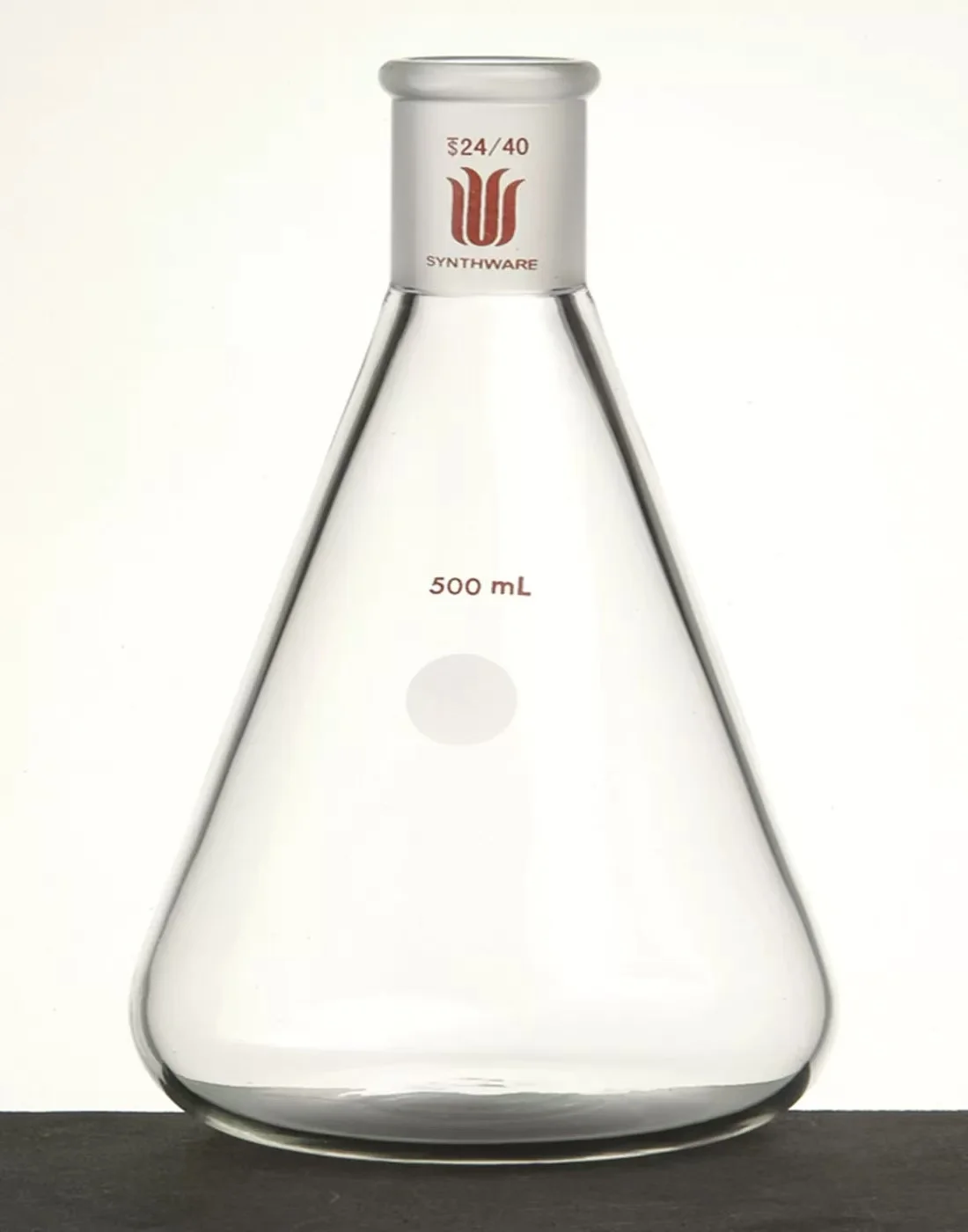 Labu segitiga, Labu Kerucut, 250mL-2000mL, Dinding Berat, Kekuatan Tinggi, Labu Erlenmeyer, Kaca Borosilikat, F66