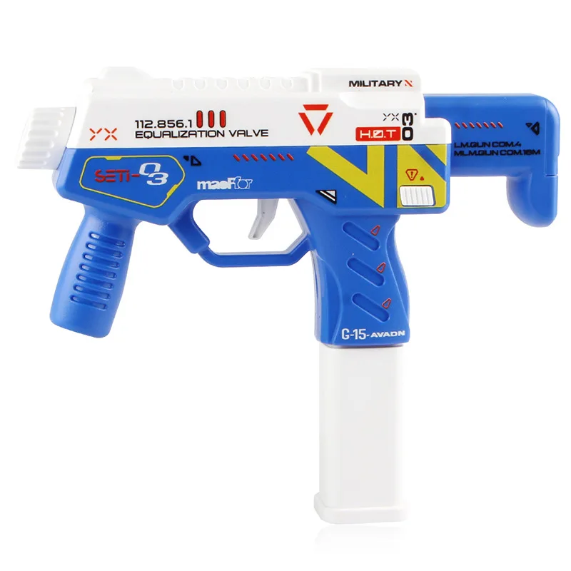 Kinder Elektrische MP9 Burst Wasser Pistole Spielzeug Sommer Große Kapazität Strand Schwimmen Pool Im Freien Wasser Spielzeug Für Jungen Mädchen Kinder Geschenk