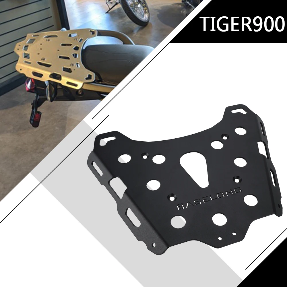 

For Tiger 900 900GT 900RALLY 850SPORT 2019-2024 2023 2022 2021 Rear Luggage Rack Top Case Mounting Plate Luggage Holder Bracket