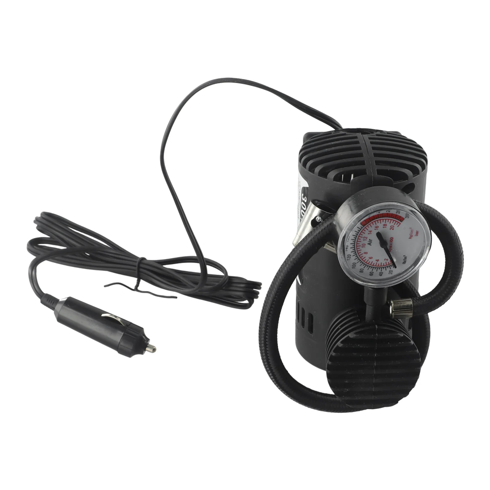 

1pcs Portable 12V 5A 300psi Air Compressor Pump With Digital Pressure Gauge Tire Tyre Inflator Pump For Auto Motorcycle