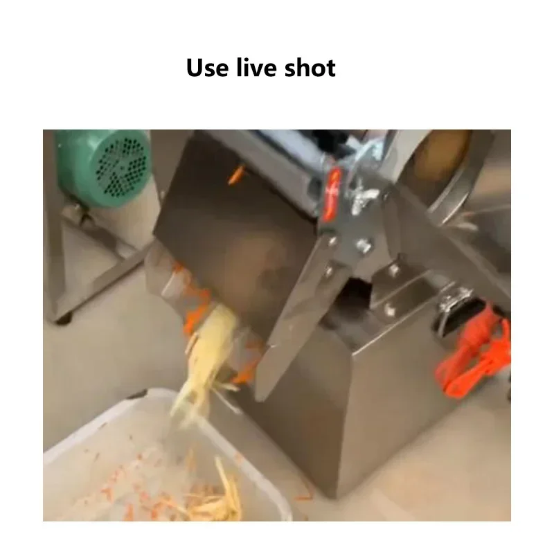 Gran oferta, rebanador eléctrico de 300 kg/h, máquina trituradora de patatas, rábano, jengibre, espino, rebanador eléctrico de verduras