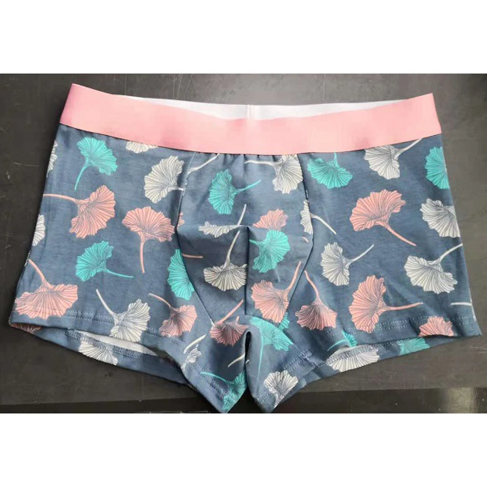 Intimo moda Boxer Intimo 1 pz Per tutte le stagioni Spiaggia Traspirante Stampa di cartoni animati Cotone casual setoso