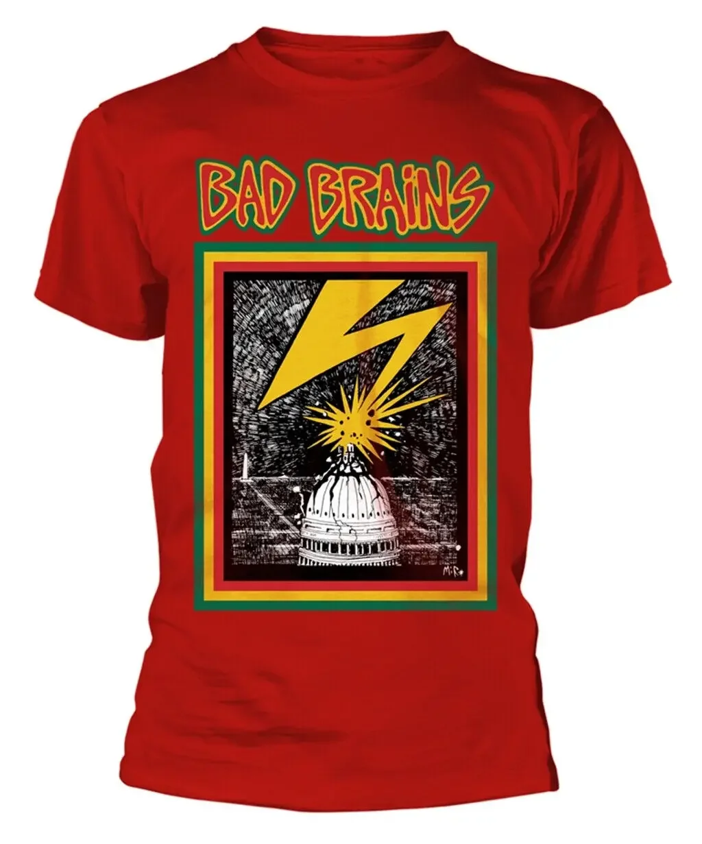 Bad Brains Red T Shirt New Official