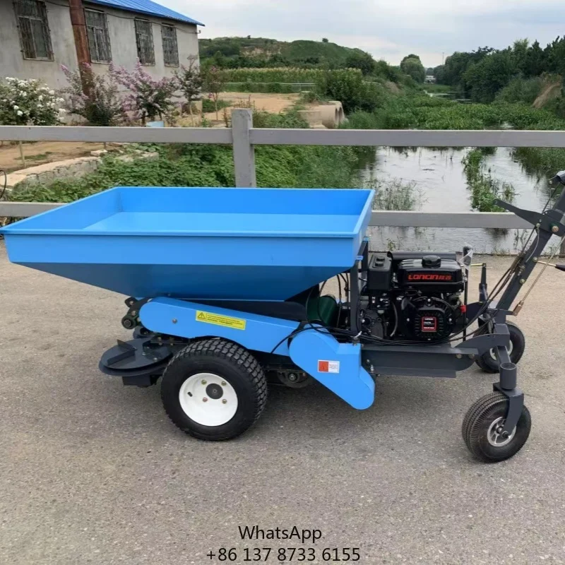 Agricultural Double Disc Large Area Self-propelled Fertilizer Spreader