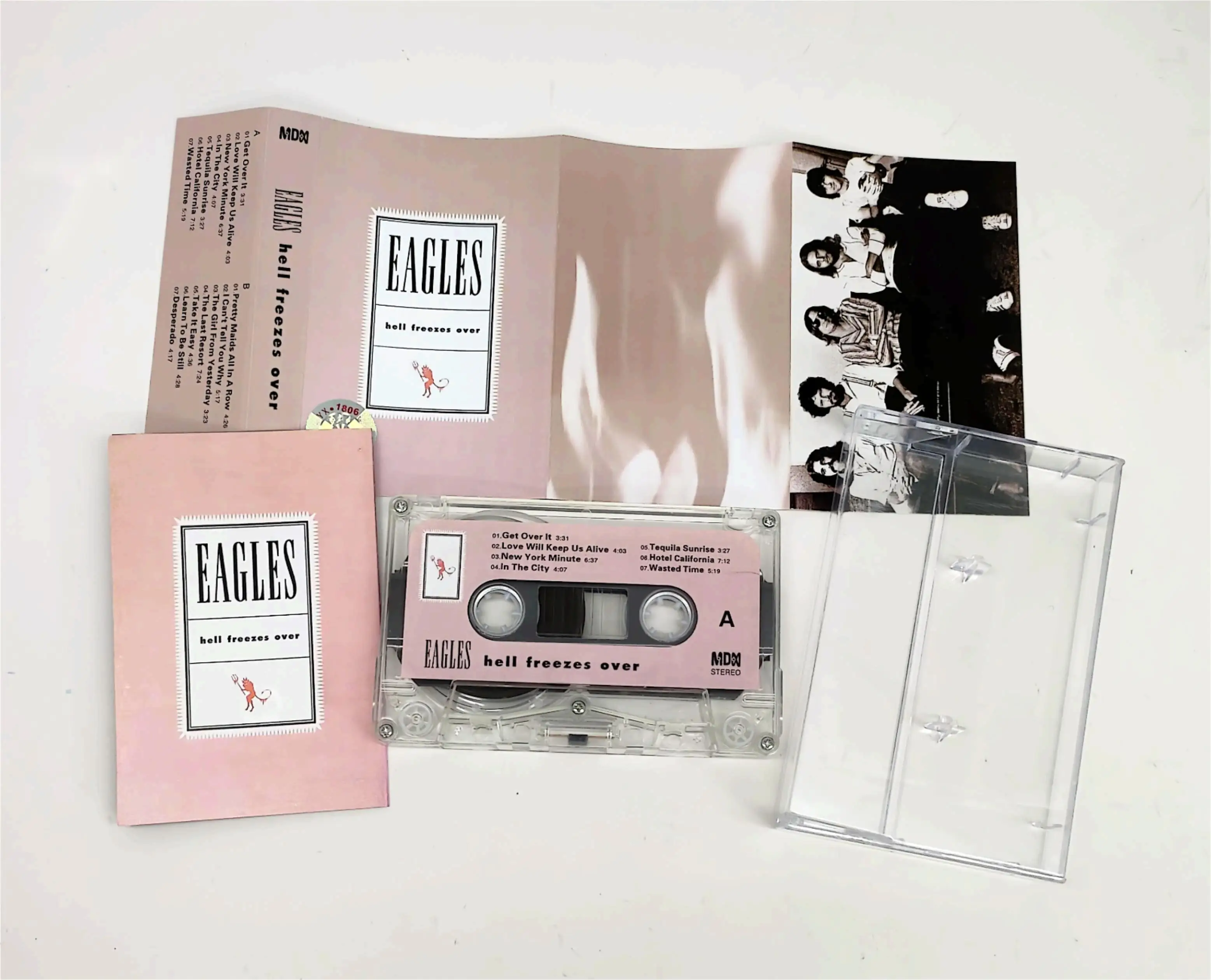 Retro Rock band Eagles Don Henley Music Tape Hell Freezes Over Album Cassettes Cosplay Walkman Recorder Car Soundtracks Box Gift
