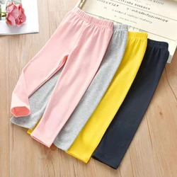 Baby Girls Pants Toddler Kids Cartoon Printed Leggings 2024 Spring Autumn Trousers Children's Korean Style Clothing