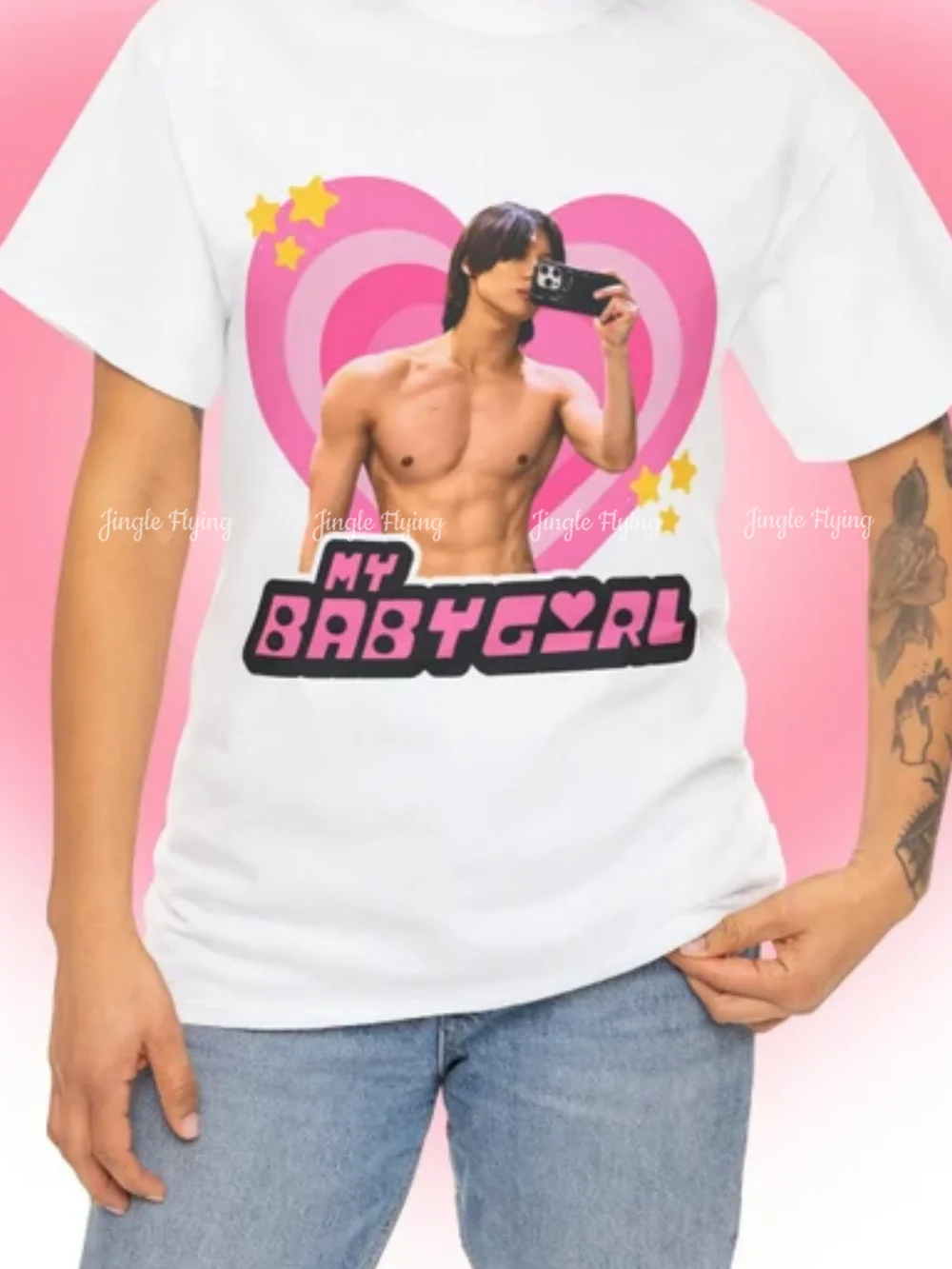 Shinee Taemin Y2k Babygirl Shirt Gym Selfie Merch Tour Tshirt Gift Ideas Shawols Birthday Gift