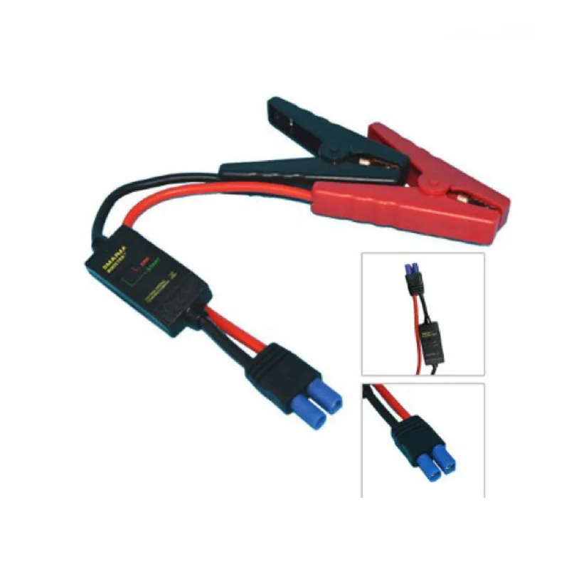 12V 200A Intelligent Booster Cable Smart EC5 Connector Car Truck Emergency Jump Starter Alligator Clamps Clip