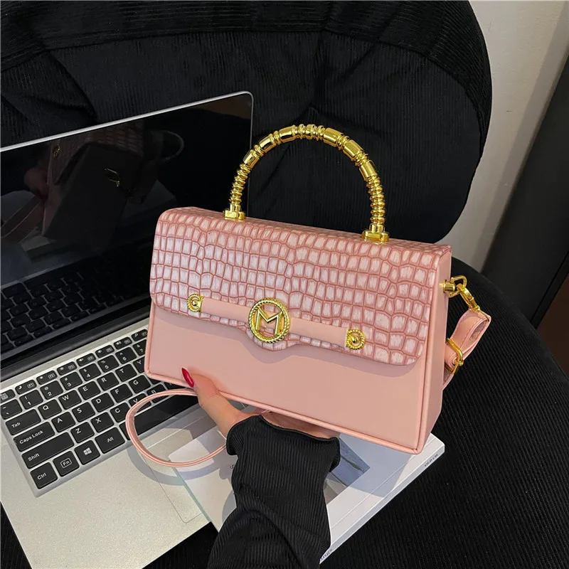 حقيبة كتف مبطنة لعام 2025، محفظة كروس عصرية للنساء، حقيبة أنيقة ليلاً ونهارًا، حقيبة حبال بسيطة، محكم #3