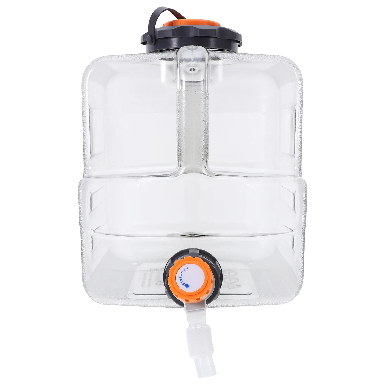 

12L Outdoor Water Container with Spigot Rugged Leak Resistant Dispenser for Camping Hiking Bbq and Refrigerator