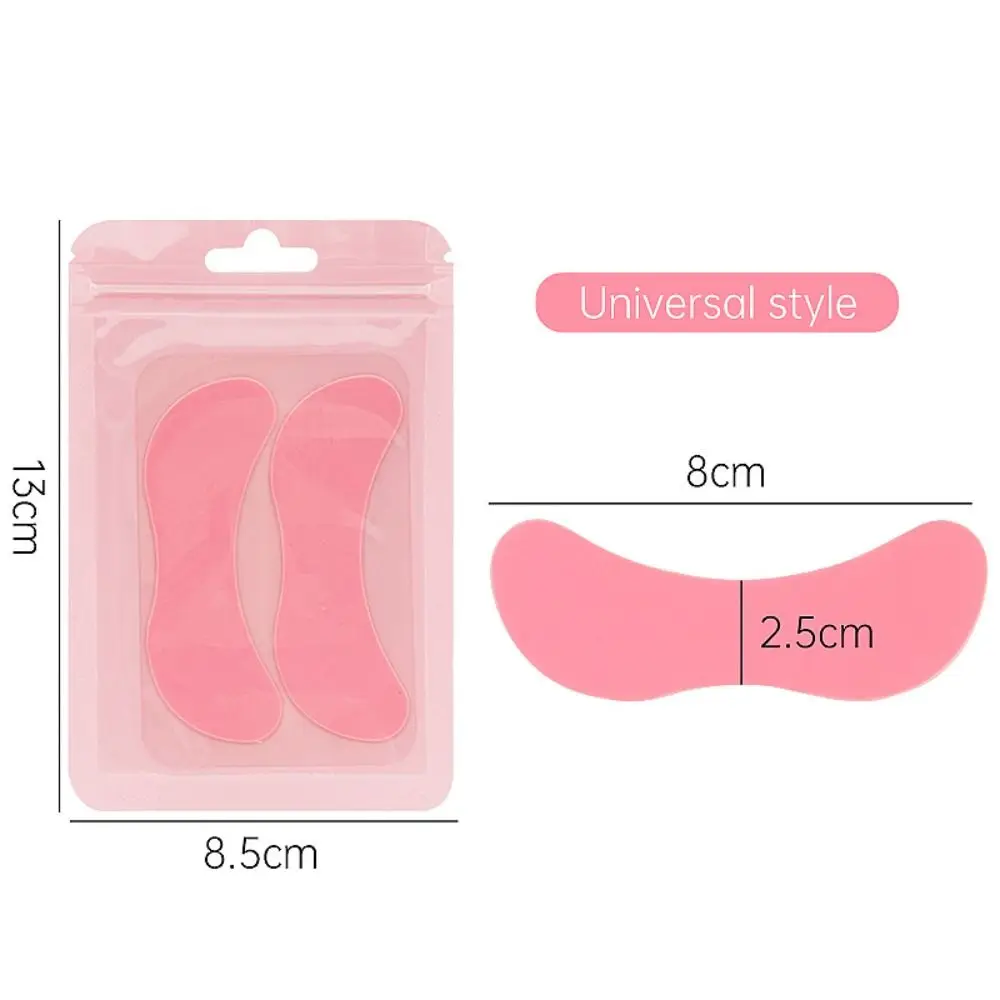 Recycle Reusable Silicone Eye Pads Anti-wrinkle Isolation Gel Patch Lash Extension Small and exquisite Eyelash Perming Pad Women