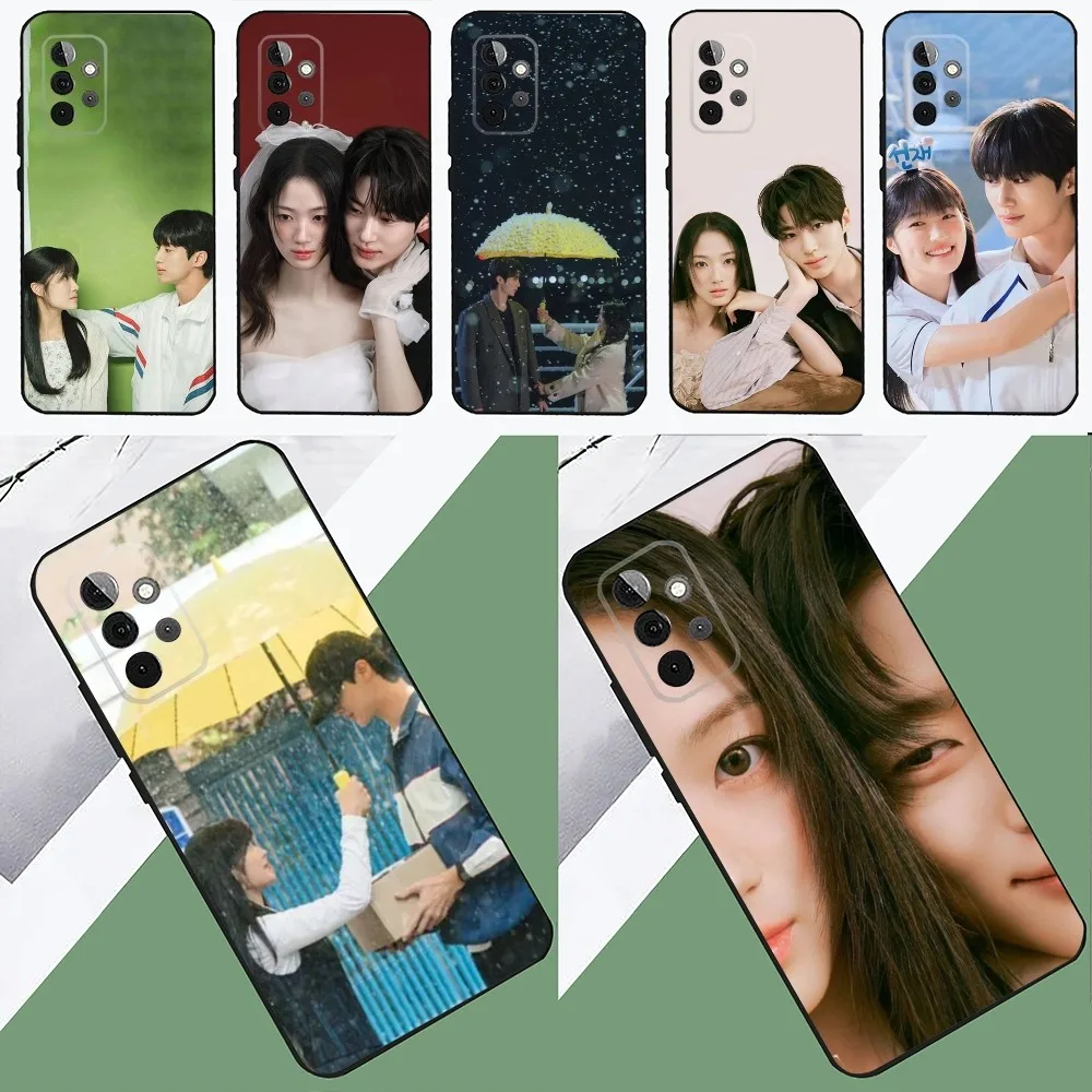 Korea TV S-Series L-Lovely Runner  Phone Case For SamsungS24,23,22,21,S20 Ultra Pro 10,S30Plus,S9,20lite Ultra Black Cover