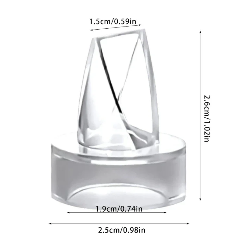 Silikon-Enten schnabel ventile für tragbare mom cozy s12 Milch pumpen Ersatzteil kompatibilität mit verschiedenen Modellen