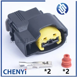2 Pin Female Automotive Ignition Coil Plug Horn Socket Waterproof Female Wire Connector 49093-0211 For Hyundai Elantra K3