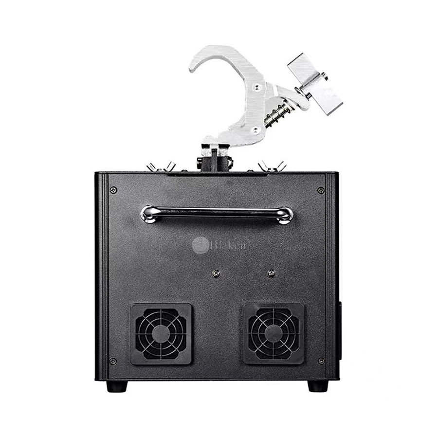 Imagem -02 - Cold Spark Machine para Festa de Casamento Road Case com Waterfall Fountain Controle Remoto Dmx sem Fio Fogos de Artifício para Sparkular 600w 1pc Pcs