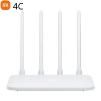 Original Xiaomi Mi WIFI Router 4C Roteador APP Control 64 RAM 802.11 b/g/n 2.4G 300Mbps 4 Antennas Wireless Routers Repeater
