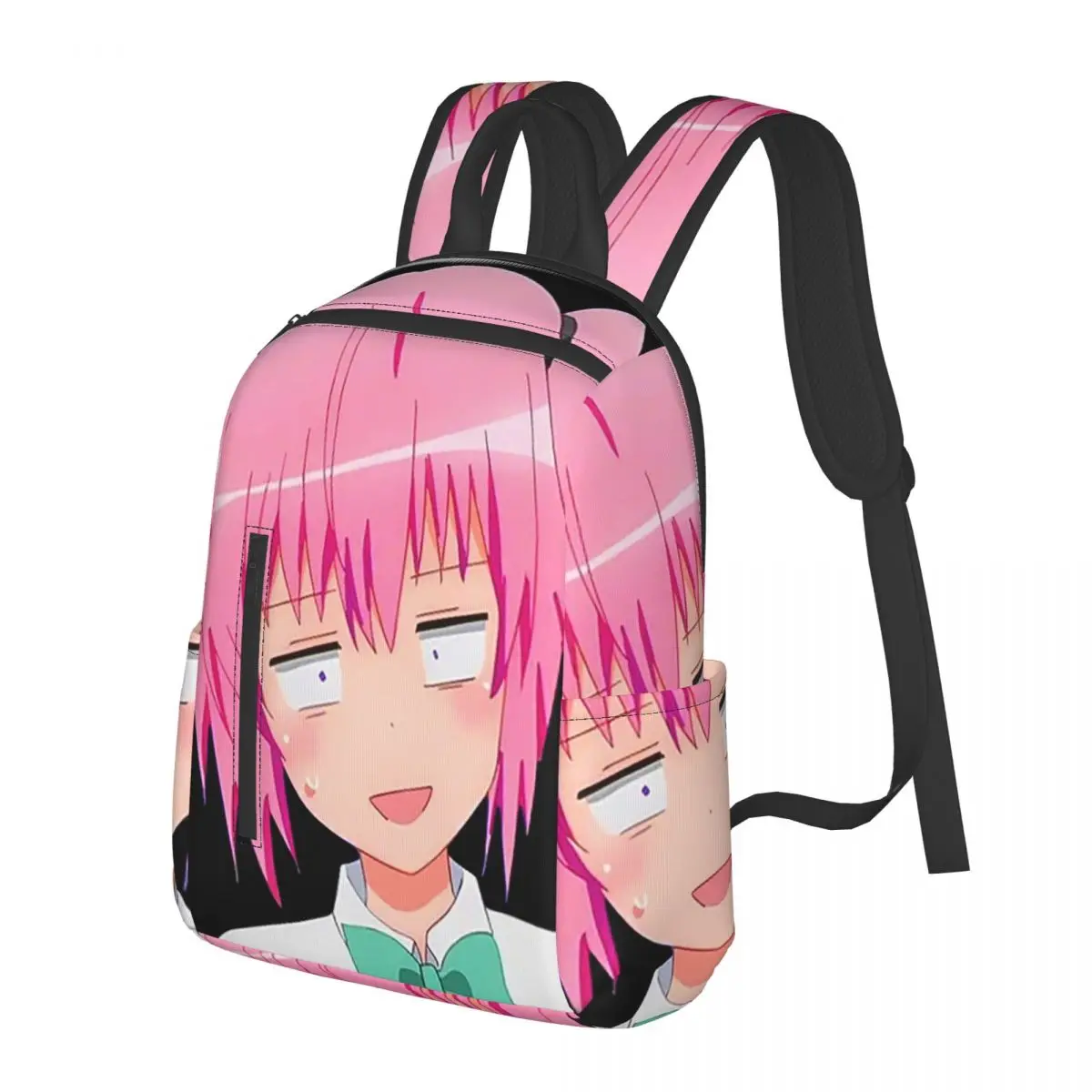 

Nana Astar Deviluke From To Love Ru Darkness Student Backpack School Bag Hiking Travel Daypack for Unisex Bookbag Shoulder Bags