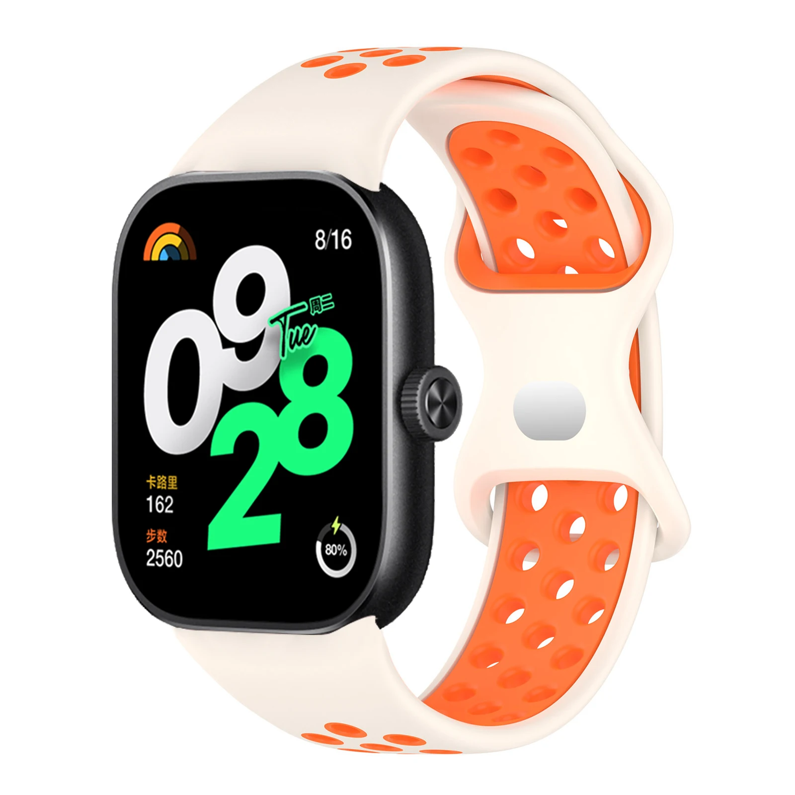 Ремешок силиконовый сменный для Xiaomi miBand 8 Pro, спортивный Воздухопроницаемый браслет для Redmi Watch 4