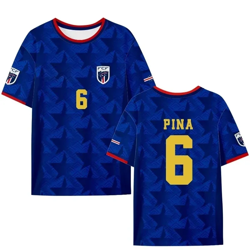 Unisex Cape Verde Goalkeeper Soccer Jersey Vozinha 1 Short Sleeve Regular Fit Cheer Support Fan Shirt for Match Training Summer