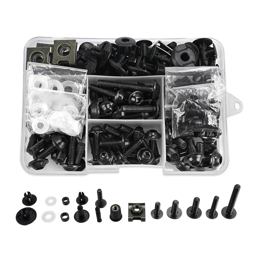 

A Set M6 M5 Fairing Bolts Kit Bodywork Screws Nut For KAWASAKI NINJA650R ER6N ER6 B ER 6N 2006 2007 2008 2009 2010 2011 ER 6N