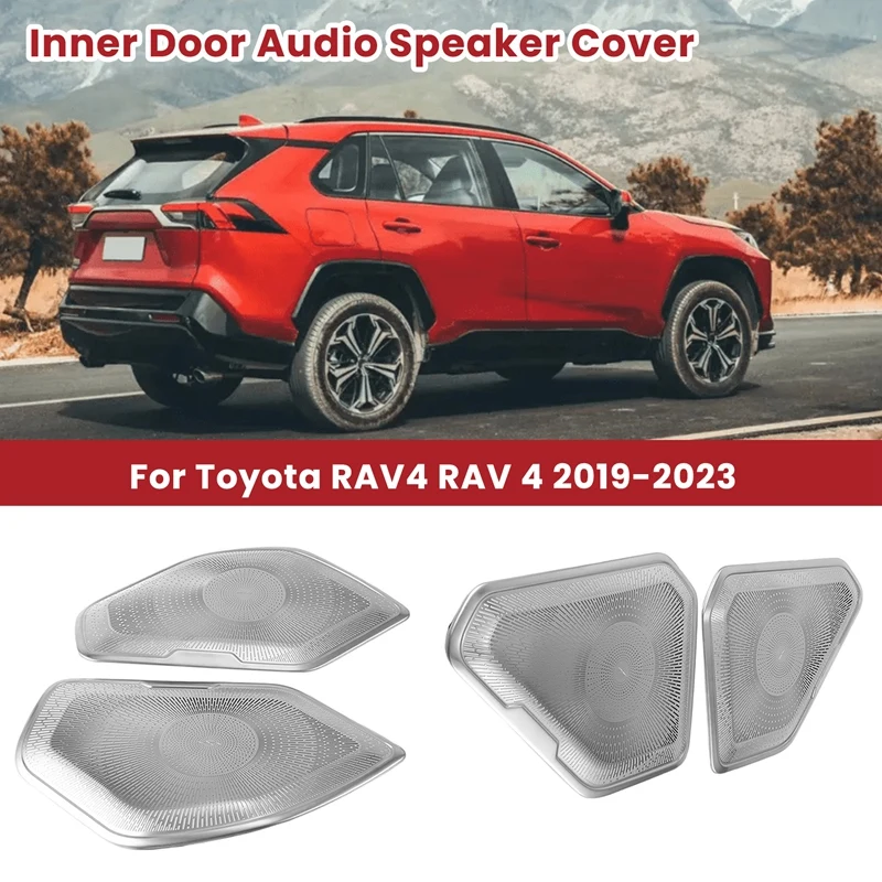 

Car Inner Door Audio Speaker Replacement Accessories For Toyota RAV4 RAV 4 2019-2023