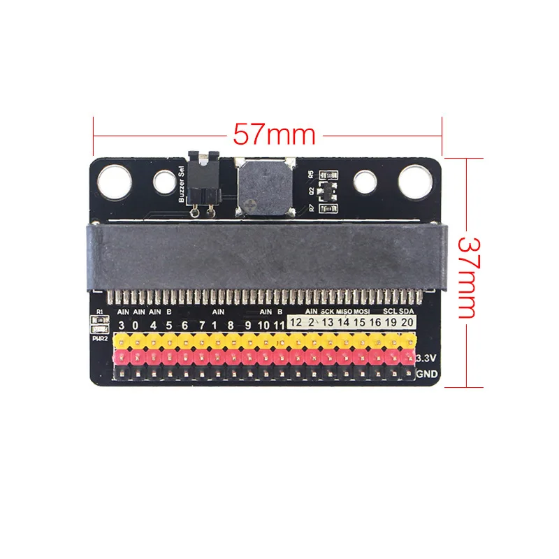 

1Pc 5V microbit Expansion Board Educational Shield For Kids Programming Education micro:bit