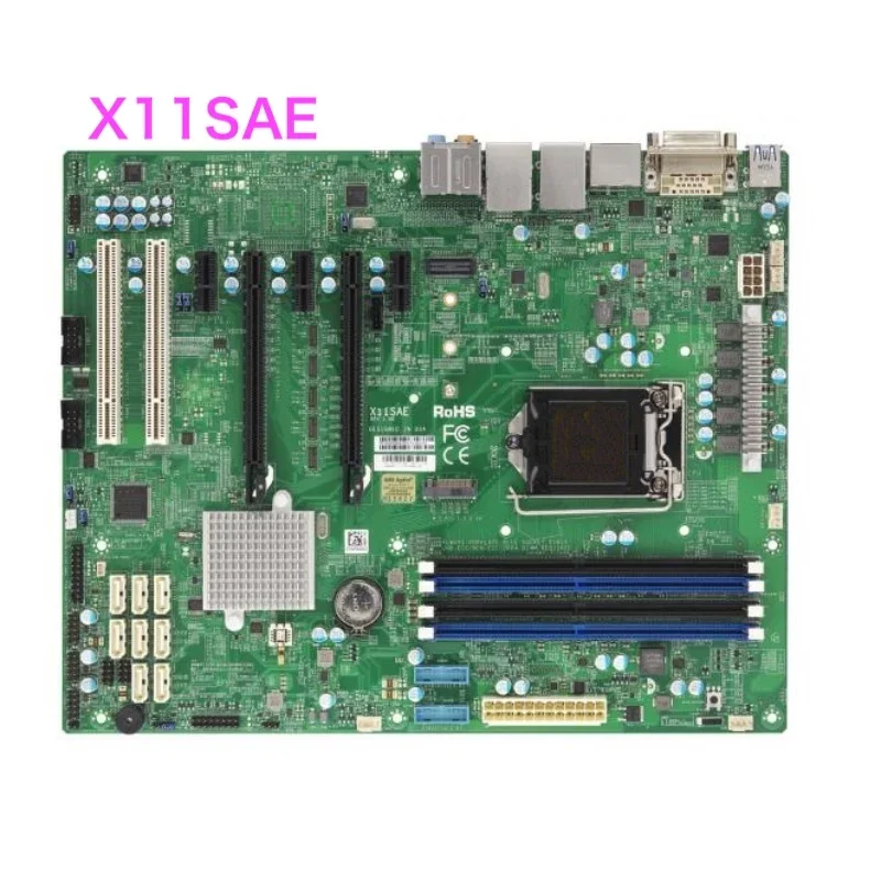 Carte mère pour poste de travail Smile Micro X11SAE, LGA 1151, DDR4, 100% testée, fonctionnelle et fonctionnelle