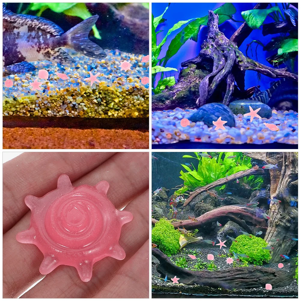 

100Pcs Rocks for Fish Tank Aquarium Gravels Decorative Flowerpot Pebbles DIY Pool Garden Pathway Decoration