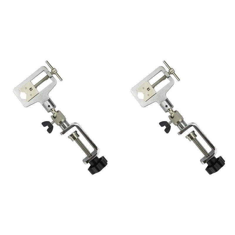 A98E-2X Practice Clamp Tool Metal Alloy Adjustable Locksmith Tool Softcover Type Practice Lock Vise Clamp