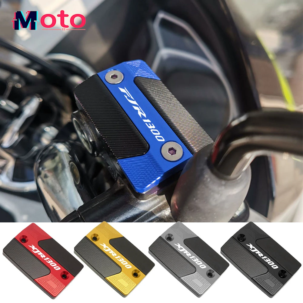 Nuovo per YAMAHA XJR1300 XJR 1300 FJR1300 FJR 1300 accessori in alluminio per moto frizione anteriore tappi di copertura del serbatoio del liquido