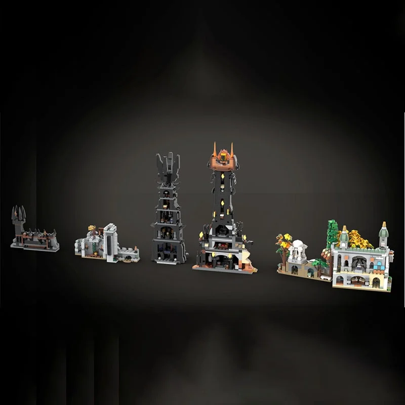 3233pcs MOC Mini Lord Rings Collection Version Model Building Christmas Gifts Blocks Toy Creative Idea Education Kids Birthday