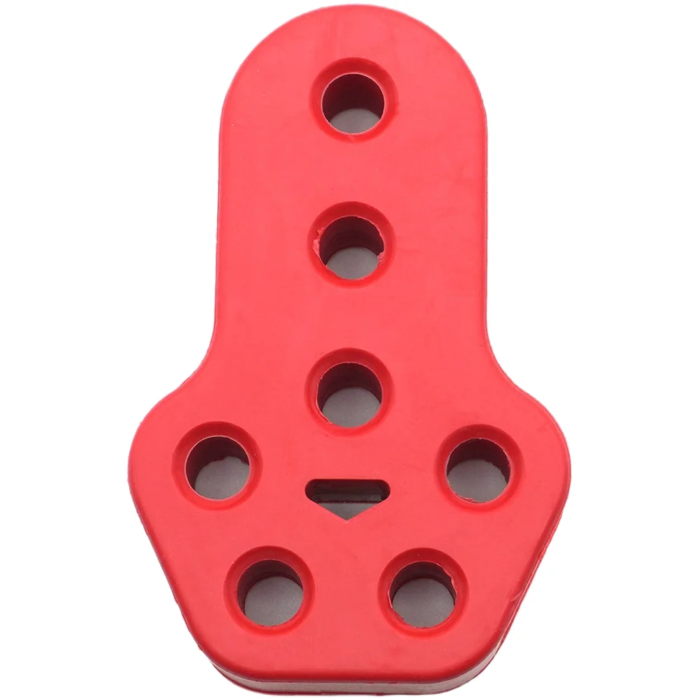 Exhaust Pipe Mount Hanger Rubber 7 Holes 11mm Diameter for Enhanced Vibration Absorption and Exhaust Stability