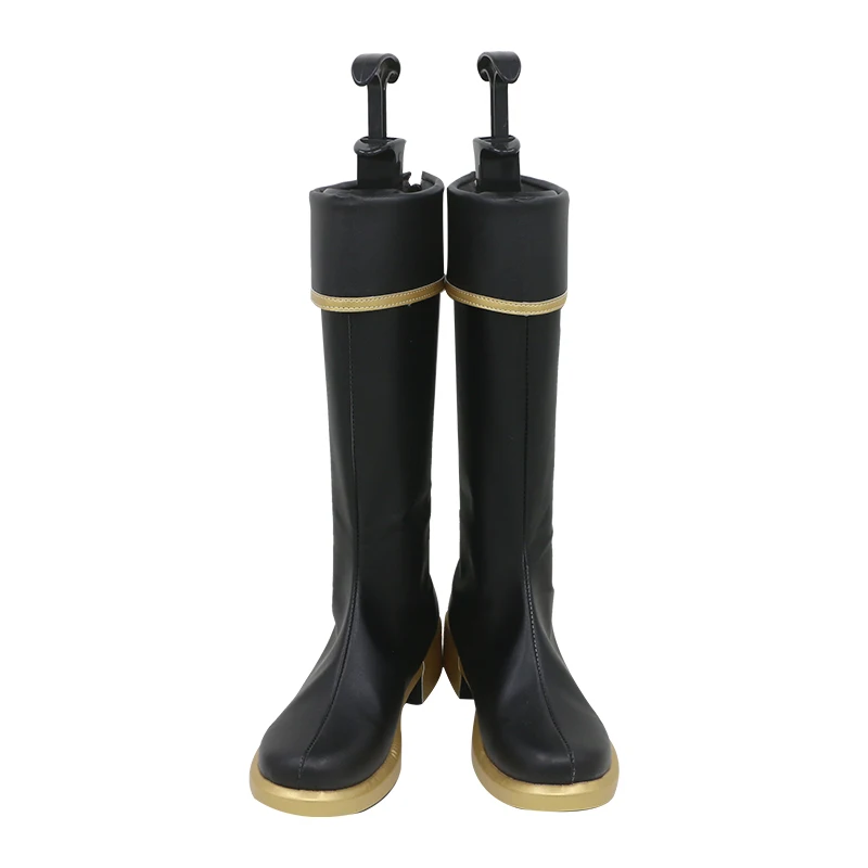 Black Clover William Vangeance Cosplay Stivali Scarpe Halloween Personalizza qualsiasi dimensione