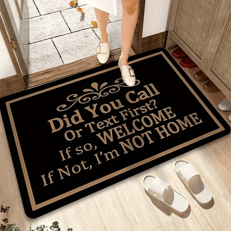 Funny Welcome Mat Carpet, 
