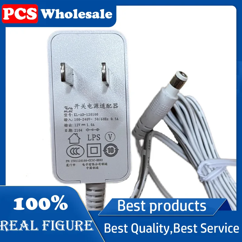 Original KL-AD-120100 White power adapter 12V1A Fiber Cat Router power cable 12V1000MA charger