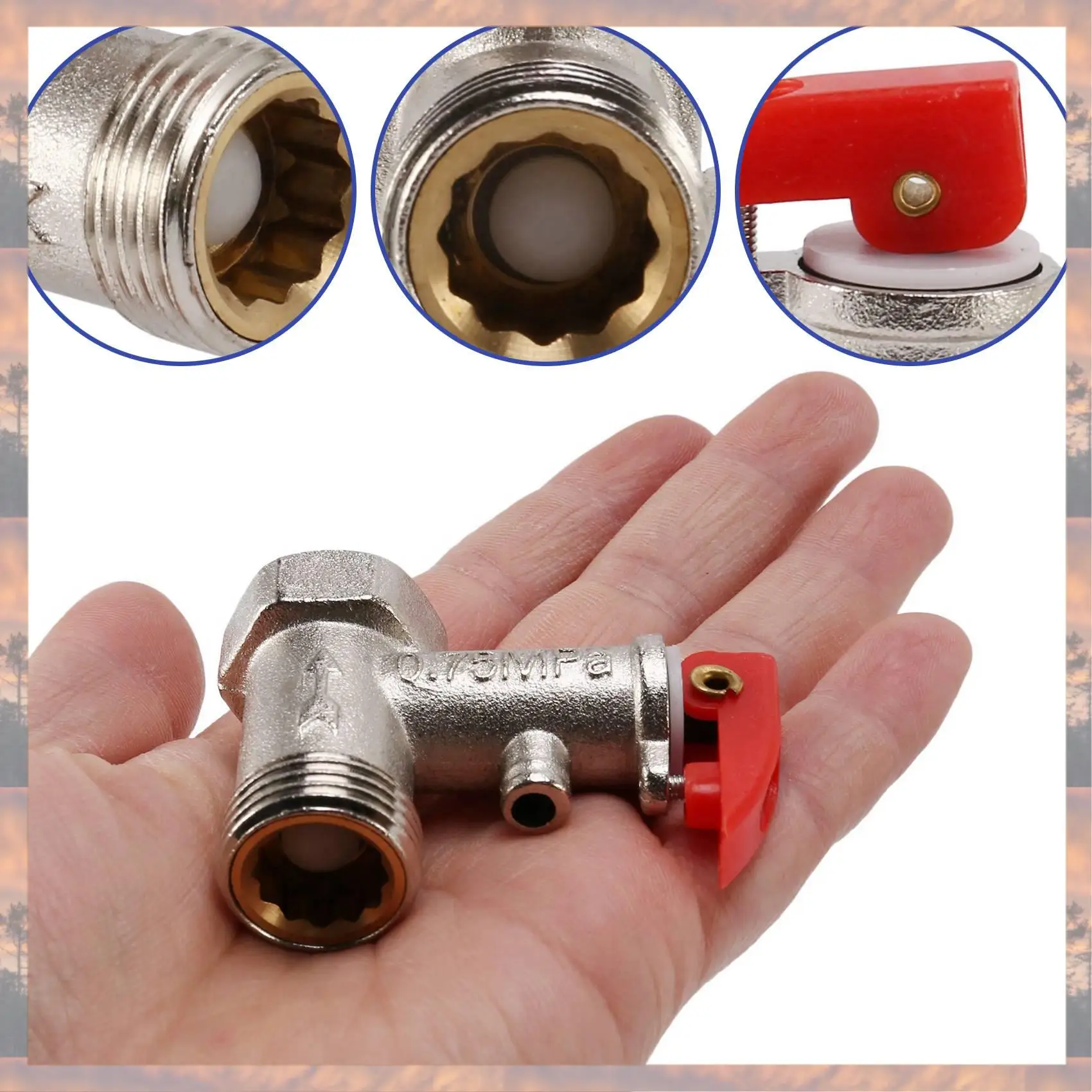 

2025 Trend 1 / 2 PT Socket Electric Water Boiler Safety Valve