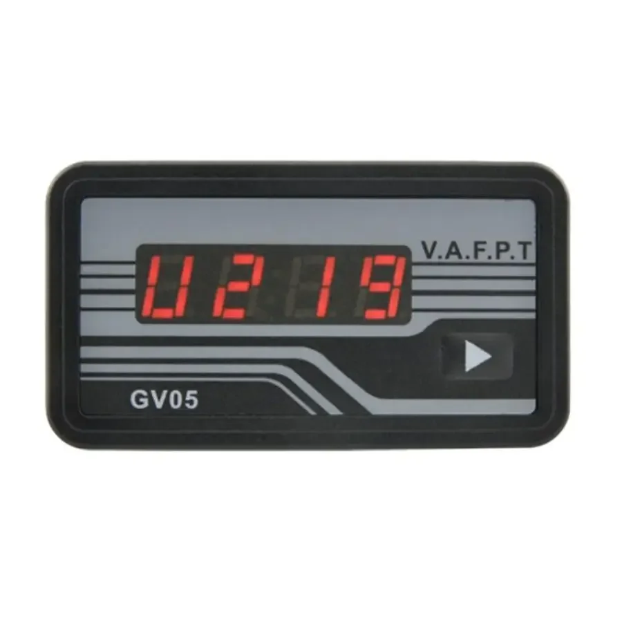 New 5 in 1 AC 220V Generator Digital Voltage Current Time Power Frequency LCD Monitoring Meter GV05