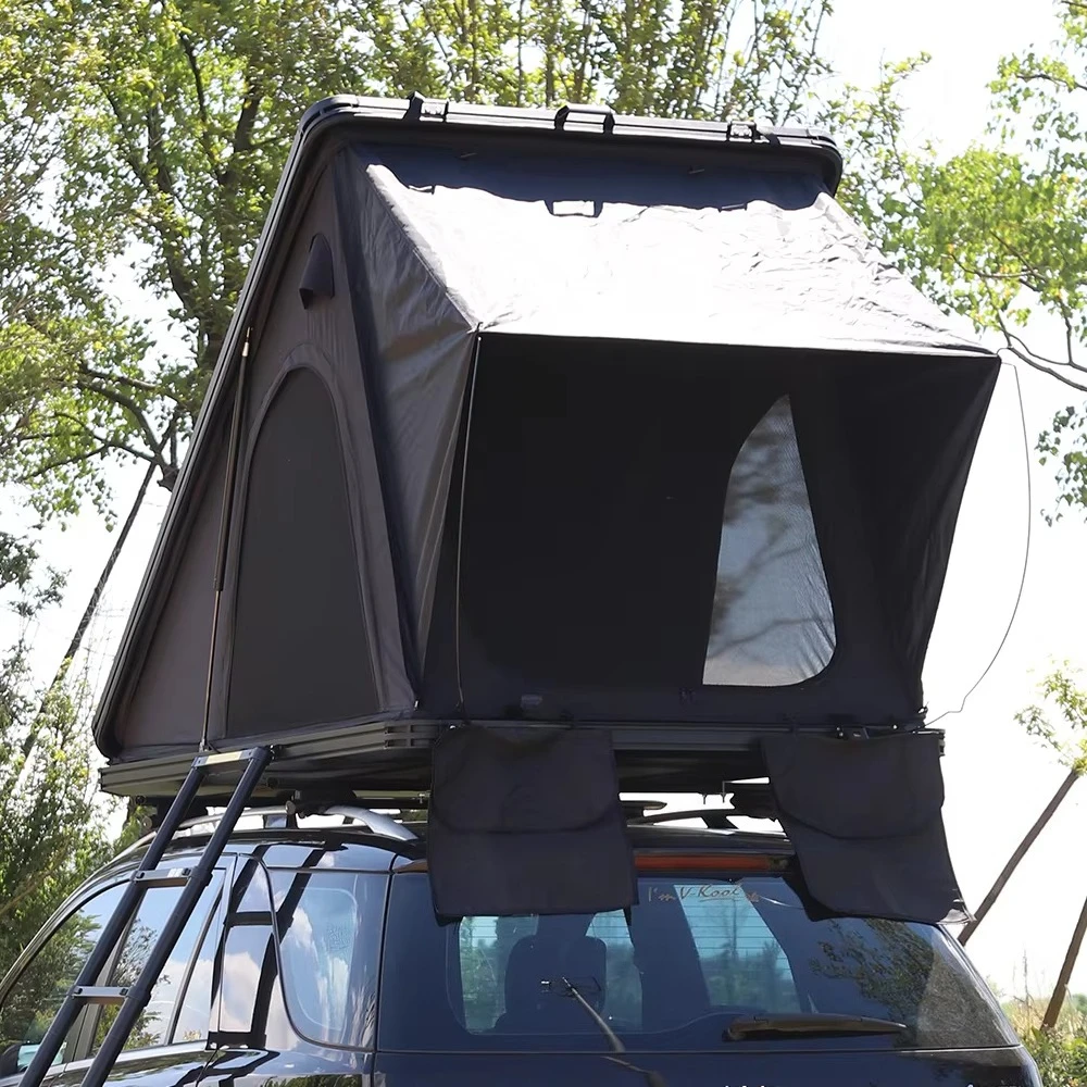 New Car Roof Top Tent Aluminum Alloy Honeycomb Four-season Quick Automatic Opening One Bedroom Camping 2.3m