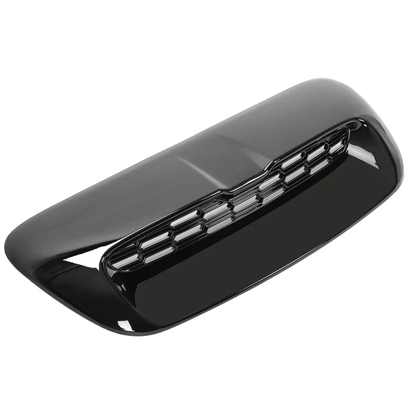 

WF-автомобильный передний воздушный капот, накладка на вентиляционное отверстие для 07-13 Mini Cooper S R55 R56 R57 R58, глянцевая верхняя крышка капота двигателя автомобиля с сеткой